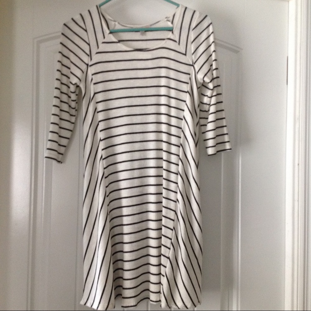 GB ivory and black dress